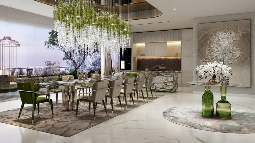 4 غرف نوم شقة في DAMAC BAY 2 Dubai Harbour, الإمارات العربية المتحدة رقم 466 № 4