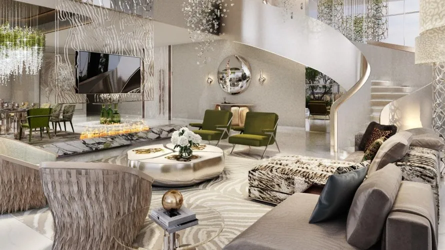 4 غرف نوم شقة في DAMAC BAY 2 Dubai Harbour, الإمارات العربية المتحدة رقم 466 № 3