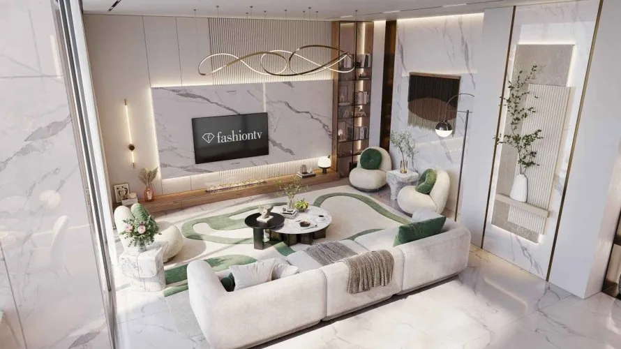 4 غرف نوم بانتهاوس في Acacia by Fashion TV Al Marjan Island, الإمارات العربية المتحدة رقم 548 № 9