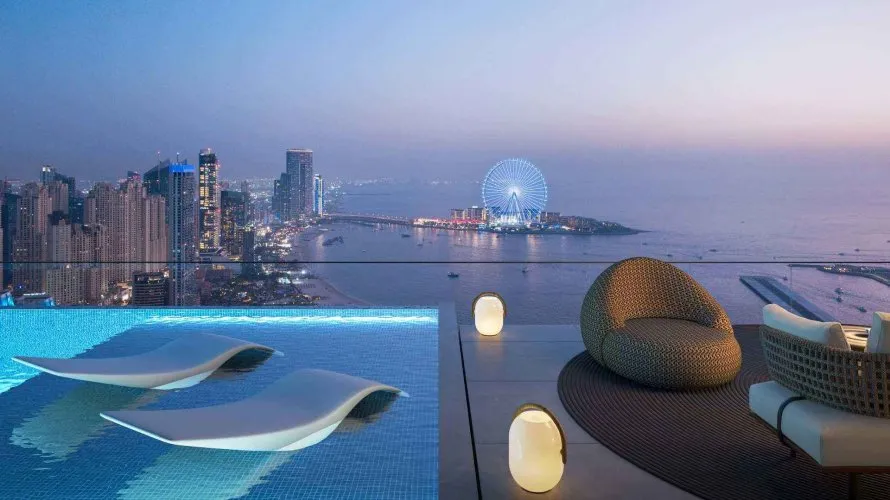 4 غرف نوم شقة في W Residences Dubai Harbour Tower 2 مرسى دبي, الإمارات العربية المتحدة رقم 535 № 3