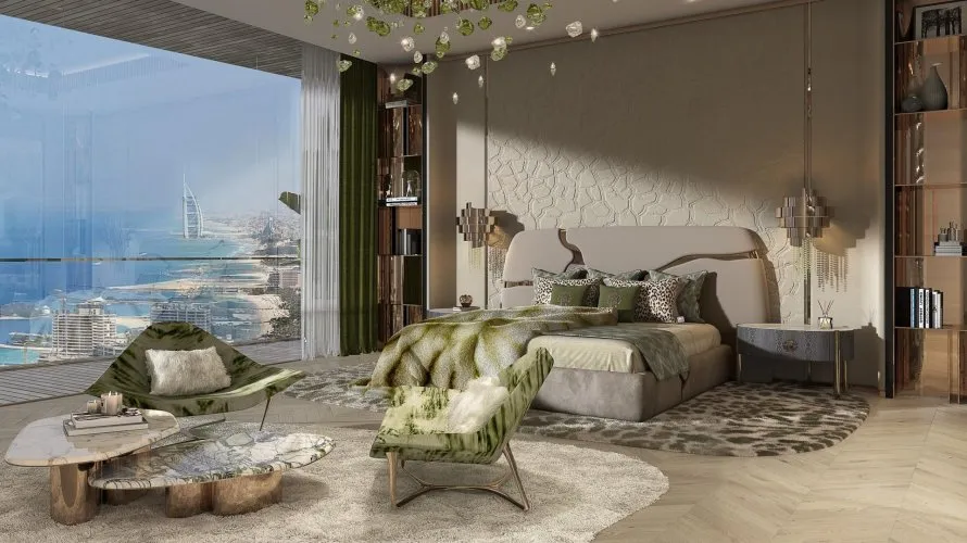 5 غرفة نوم  شقة في DAMAC BAY 2 Dubai Harbour, الإمارات العربية المتحدة رقم 467 № 9