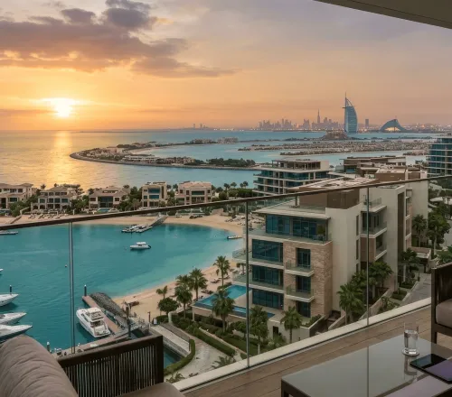 تُحدّد دبي وأبو ظبي اتجاهات السوق. ارتفعت أسعار الشقق الفاخرة المطلة على البحر بنسبة تصل إلى 27% في عام 2025 № 2