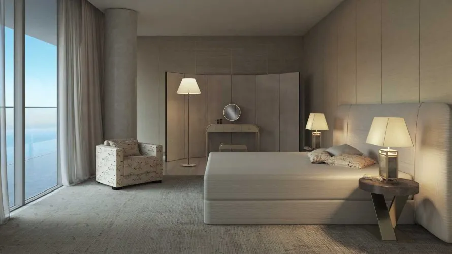 Apartamento de 2 dormitorios en ARMANI BEACH RESIDENCES Palm Jumeirah, UAE No. 445