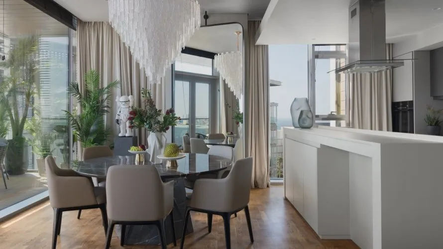 Apartamento de 3 dormitorios en Bluewaters Residences, UAE No. 519 № 2