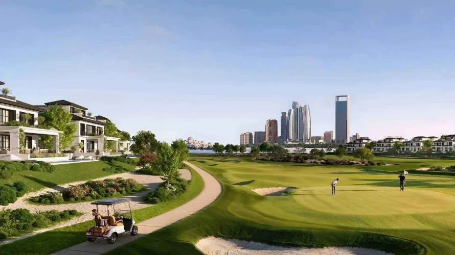 Villa de 6 dormitorios en Hudayriyat Golf Estates Al Hudayriat Island, UAE No. 907 № 2