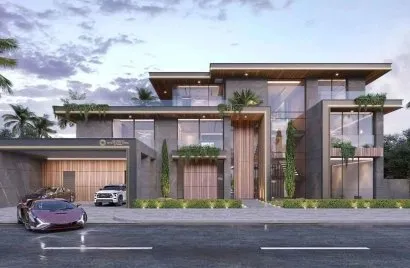Villa de 5 dormitorios en Jacob and Co Beachfront Living Ghantoot, UAE No. 935