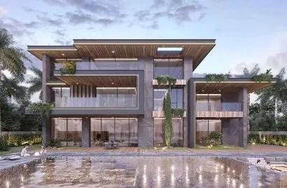 Villa de 5 dormitorios en Jacob and Co Beachfront Living Ghantoot, UAE No. 936