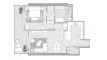1 chambre Appartement plan d'étage «1BR», Kempinski Marina Residences