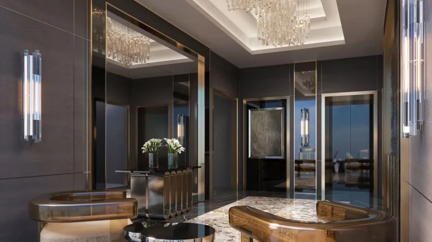 Penthouse de 7 chambres à BURJ BINGHATTI JACOB & CO RESIDENCES Downtown Dubai (Downtown Burj Dubai), UAE No. 436 № 3