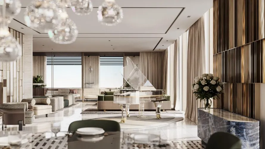 Penthouse de 5 chambres à AETERNITAS BY LONDON GATE Dubai Marina, UAE No. 501 № 12