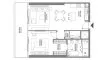 1 chambre Appartement plan d'étage «1BR», W Residences Dubai Harbour