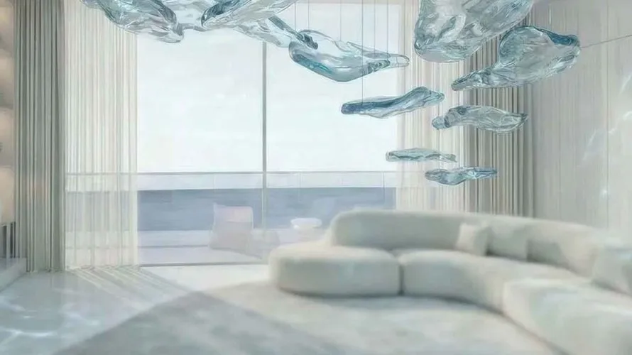 Penthouse de 3 chambres à Ice Beach Ras Al Khaimah, UAE No. 901