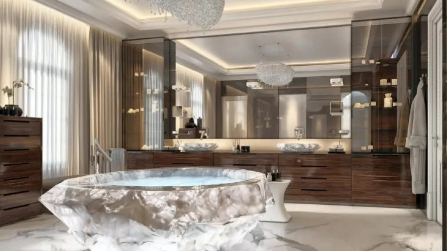 Вилла с 6 спальнями в  Пальма Джумейра, Дубай, ОАЭ №352 № 11