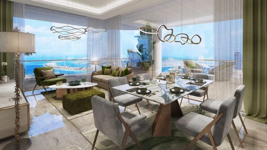 Квартира с 5 спальнями в DAMAC BAY 2, Dubai Harbour, Дубай, ОАЭ №467 № 2