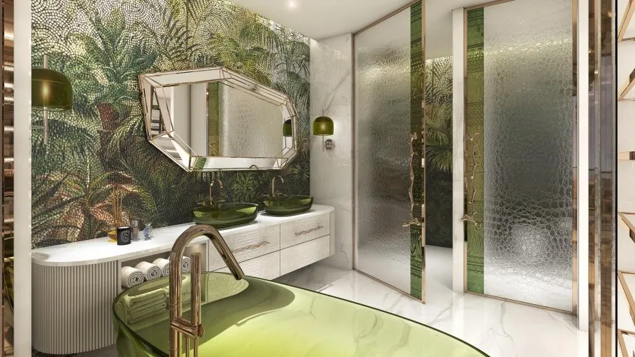 Квартира с 4 спальнями в DAMAC BAY 2, Dubai Harbour, Дубай, ОАЭ №466 № 2