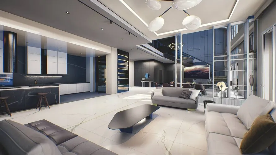 Пентхаус с 4 спальнями в ANANTARA RESIDENCES, Пальма Джумейра, Дубай, ОАЭ №525 № 4