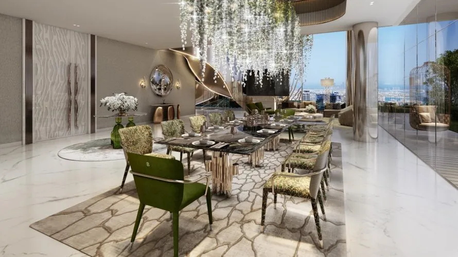 Квартира с 4 спальнями в DAMAC BAY 2, Dubai Harbour, Дубай, ОАЭ №466 № 9