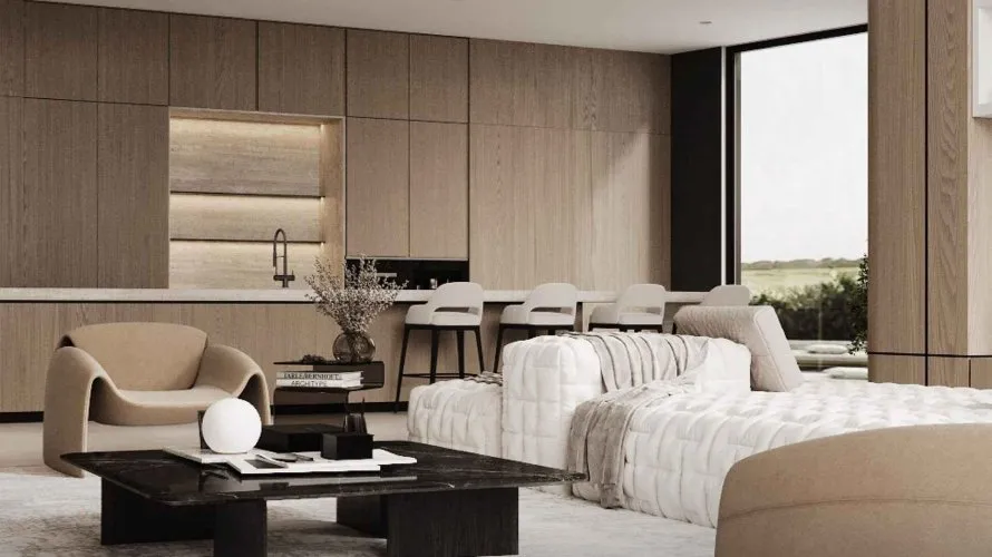 Вилла с 6 спальнями в ELLINGTON VILLA COLLECTION - LA MER, Pearl Jumeirah, Джумейра, Дубай, ОАЭ №896 № 3