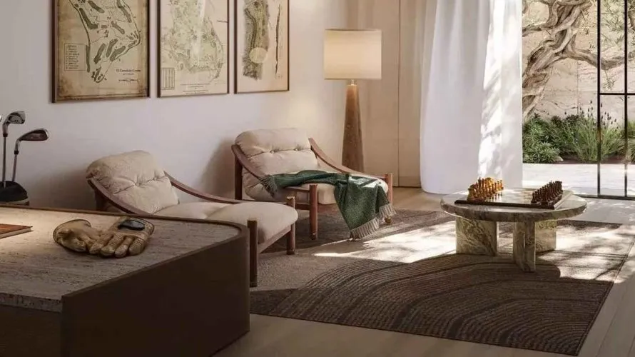 Вилла с 6 спальнями в Hudayriyat Golf Estates, Al Hudayriat Island, Абу-Даби, ОАЭ №907 № 3